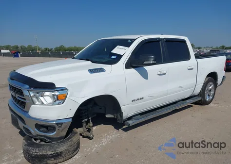 2022 Ram 1500 Lone Star 4X2 5'7 Box from USA, damaged, VIN 1C6RREFT9NN358341